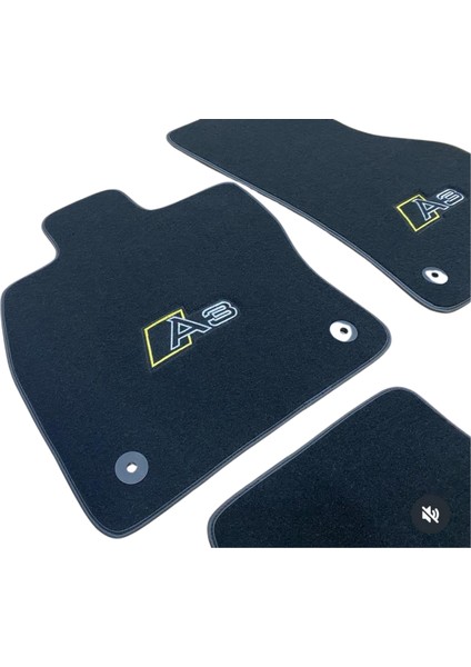 Oto Halı Paspas Seti Audi A3 Serisi Modelleri Uyumlu Sline Sport Kaymaz & Şık Tasarım