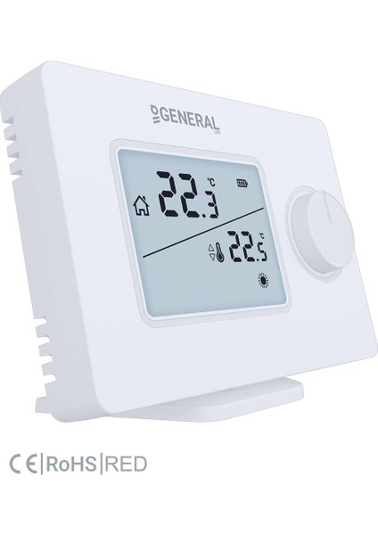 250 Rf Kablosuz Dijital Oda Termostatı