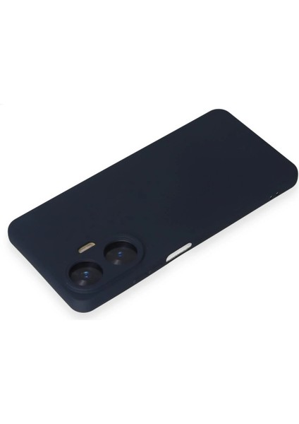 Realme C55 Kılıf Nano Içi Kadife Silikon - LACIVERT-(5796) - SB001M-485PS2 modelleri