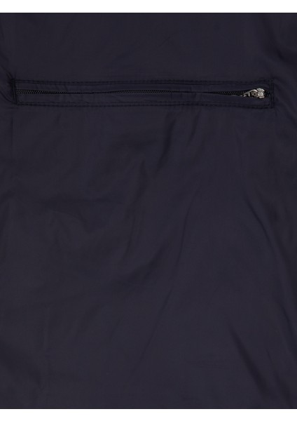 Erkek Lacivert Ince Kapütone Mont 50319255-VR033