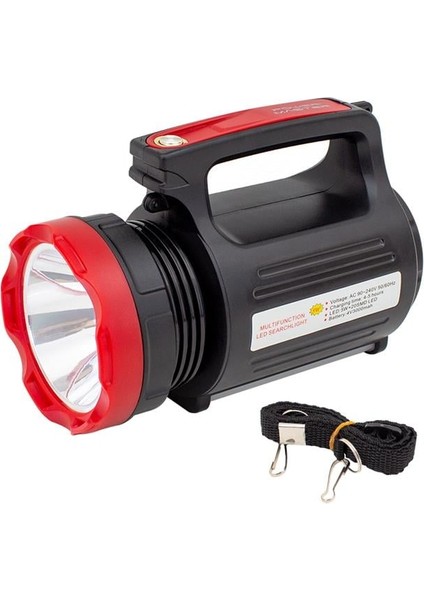 Yajia YJ-2895U 5 Watt 20 Smd Led'li 3 Mod'lu Usb'li Şarjlı El Feneri