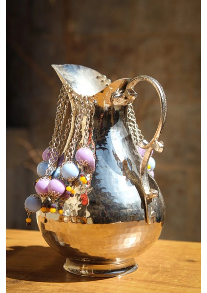 Bakır Renkli Boncuklu Sürahi fiyatları