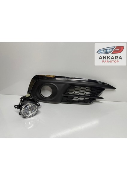 Honda Civic Fc5 2016-2019 Makyajsız Kasa Sis Lamba ve Kapak Takımı Ön Sağ (Krom Tip Kapak + Ledli Sağ Ön Sis) modelleri