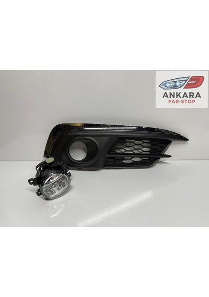 Honda Civic Fc5 2016-2019 Makyajsız Kasa Sis Lamba ve Kapak Takımı Ön Sağ (Krom Tip Kapak + Ledli Sağ Ön Sis) fırsatları