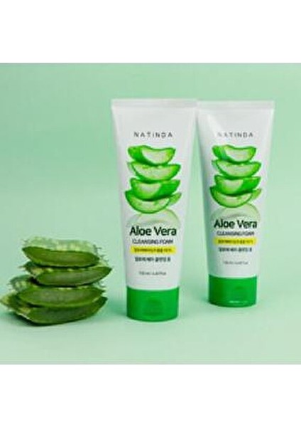Aloe Vera Temizleme Köpüğü 130 ml Yatıştırıcı Etki Tüm Cilt Tipleri İçin Doğal İçerik modelleri