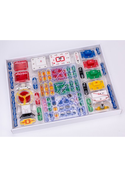 Znatok Çıtçıtlı Devreler Deney Kiti Snap Circuits Elektronik Devreler 979 Proje modelleri