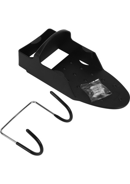 Ütü Masası Tutacağı Duvara Monte Elektrikli Ütü Askı Ütü Masası Rafı Ütü Masası Depolama Düzenleyici Siyah (Yurt Dışından)