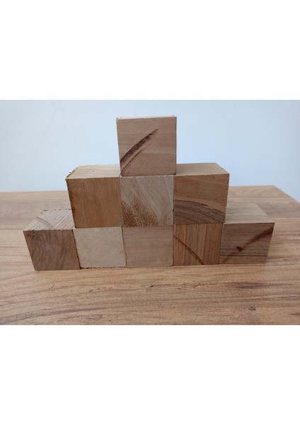 Doğal Ahşap Puzzle Blok, Eğlenceli ve Güvenli Oyun, Renkli Kare Tasarım modelleri