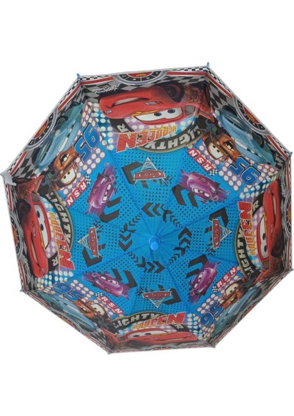 Unisex Çocuk Şemsiye Şimşek Model Baskılı 8 Telli Renkli Koruyucu fiyatları