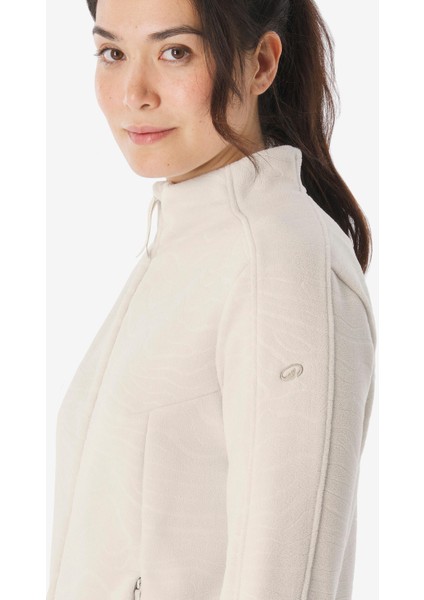 Quechua Kadın Outdoor Polar Mont - Bej - MH500 fırsatları