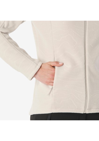 Quechua Kadın Outdoor Polar Mont - Bej - MH500 indirimleri