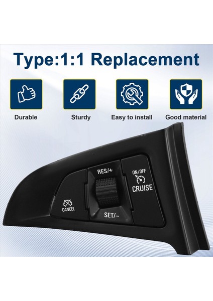 Gmc Chevrolet Lhd Için Araç Direksiyon Simidi Cruise Control Switch 22825473 (Yurt Dışından) fırsatları