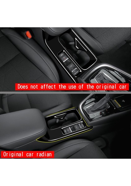 Araba Merkezi Konsol Su Kupası Tutucu Dekorasyon Kapağı Honda Hrv Hr-V Vezel 2021-2022 Parlak Siyah Rhd (Yurt Dışından) fiyatları