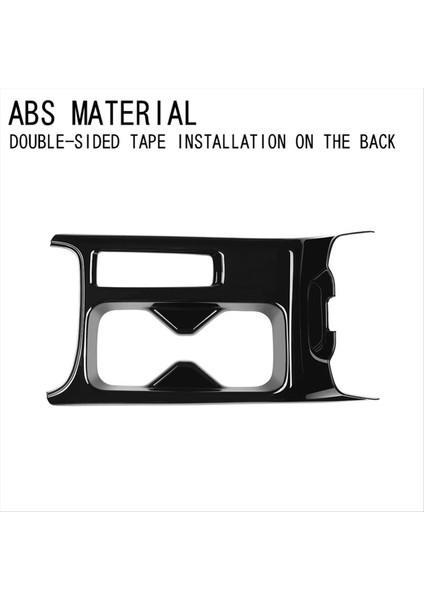 Araba Merkezi Konsol Su Kupası Tutucu Dekorasyon Kapağı Honda Hrv Hr-V Vezel 2021-2022 Parlak Siyah Rhd (Yurt Dışından) fırsatları