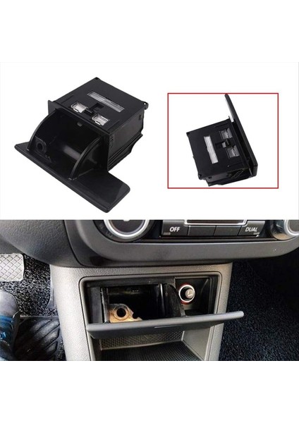 Vw Golf Tiguan Için Araba Ashtray Konsolu Saklama Kutusu Eklenti Saklama Kutusu 2009-2014 5ND857961 5M1857309B (Yurt Dışından) fiyatları
