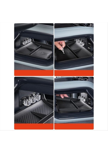 Byd Leopard Için Araç Alt Merkez Saklama Kutusu Mat 5 2023-24 Sağlık Kurulu Koruma Mat Iç Malzemeler Aksesuarlar Lhd (Yurt Dışından) modelleri