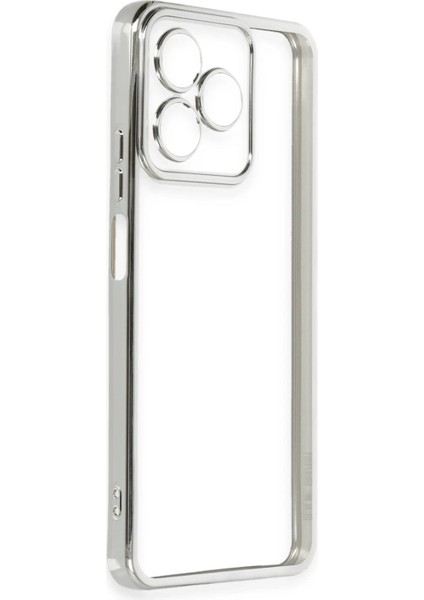 Xiaomi Redmi 13 4g Kılıf Lensli Silikon - GÜMÜŞ-(5796) - SB001M-48ARC3 fiyatları