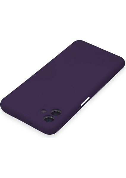 Samsung Galaxy A04E Kılıf Nano Içi Kadife Silikon - MOR-(5796) - SB001M-4A4GC8 fırsatları