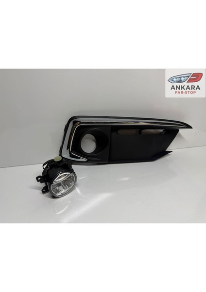Honda Civic Fc5 2019-2021 Makyajlı Kasa Sis Lamba ve Kapak Takımı Ön Sağ (Krom Tip Kapak + Ledli Sağ Ön Sis) modelleri