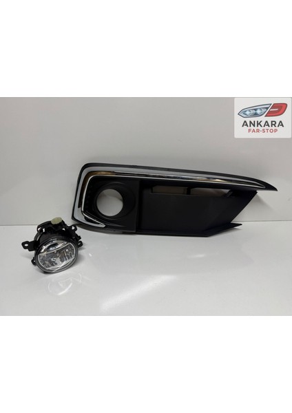 Honda Civic Fc5 2019-2021 Makyajlı Kasa Sis Lamba ve Kapak Takımı Ön Sağ (Krom Tip Kapak + Ledli Sağ Ön Sis) fırsatları