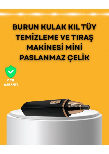 USB Şarjlı Sessiz Burun ve Kulak Kılı Temizleme Cihazı - SB001M-47W342