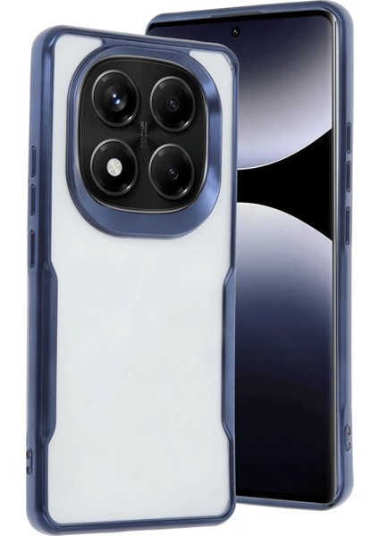 Xiaomi Redmi Note 14 Pro 4g Kılıf Boyi Silikon Kapak - LACIVERT-(5796) - SB001M-48C7D6