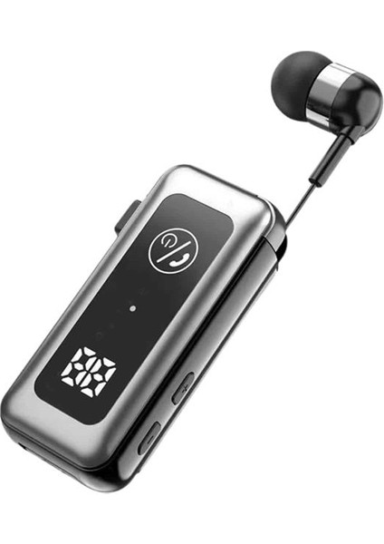 Makaralı Kulaklık Sd Kart Girişli Dijital Göstergeli Kablolu Bluetooth Kulaklık - SB001M-47W13 fırsatları