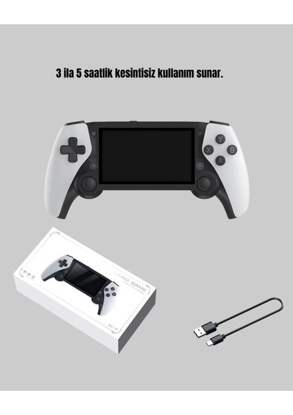 Taşınabilir Retro Oyun Konsolu – 4.3 Inç Ekran 64 GB Hafıza ve Klasik Oyun Ar - SB001M-47XO4 indirimleri