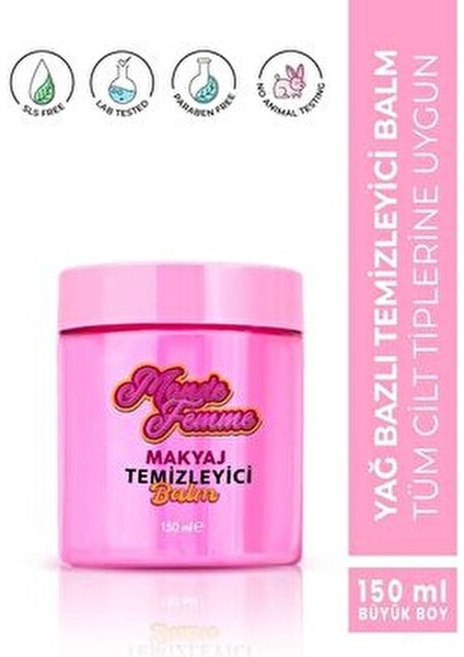 Makyaj Temizleyici Balm 150 ml Tüm Cilt Tipleri İçin Arındırıcı Etki Sağlar modelleri
