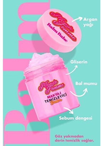 Makyaj Temizleyici Balm 150 ml Tüm Cilt Tipleri İçin Arındırıcı Etki Sağlar indirimleri