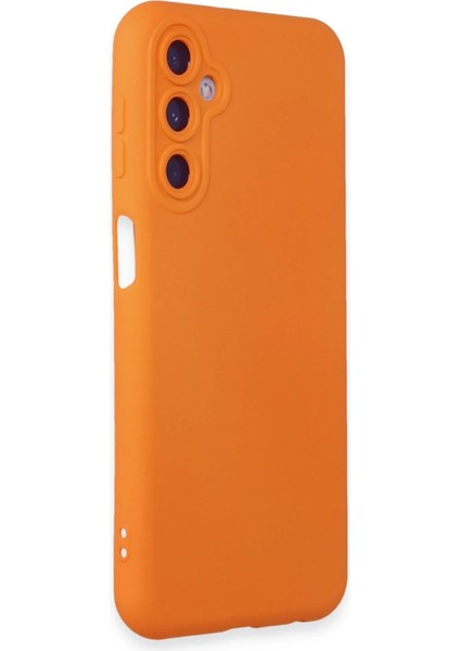 Samsung Galaxy M34 5g Kılıf Nano Içi Kadife Silikon - TURUNCU-(5796) - SB001M-489TE6 fiyatları