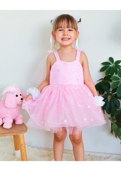 Silvia Papatya Kız Çocuk Elbise fiyatları