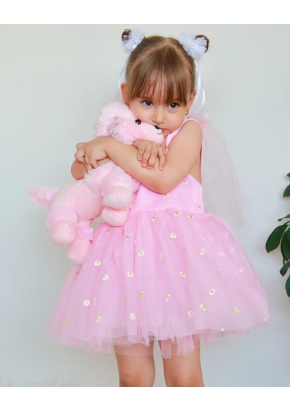 Silvia Papatya Kız Çocuk Elbise indirimleri