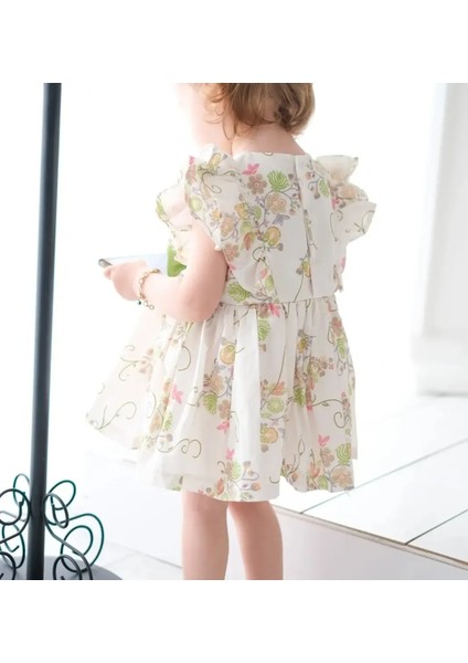Kelly Çiçek Desenli Kız Bebek Romper modelleri
