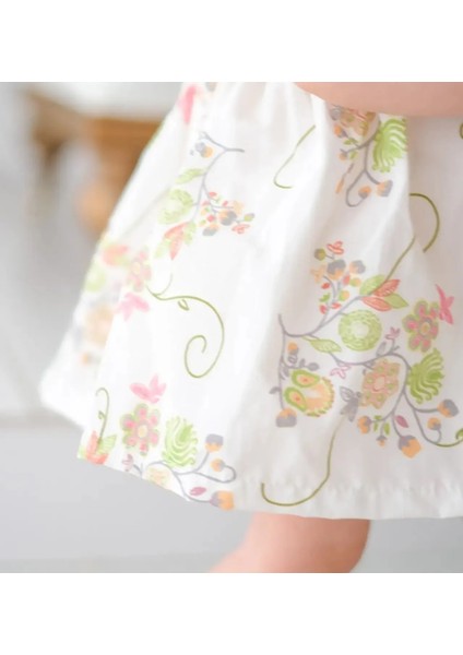 Kelly Çiçek Desenli Kız Bebek Romper fırsatları