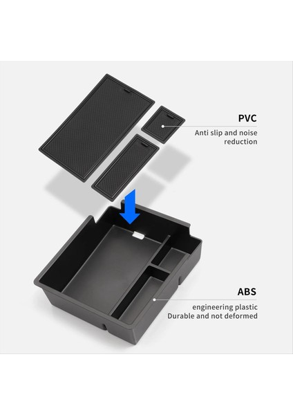 Chery Omoda 5 C5 E5 T34 Fx 2022-2024 Lhd Tepsi Organizatörleri Aksesuarları Için Araba Merkezi Konsol Koltuk Saklama Kutusu (Yurt Dışından) indirimleri