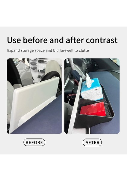 Araba Merkezi Kontrol Ekranı Xpeng G6 2023-2024 Otomobil Iç Aksesuarlar Gösterge Tablosu Depolama Tepsisi (Yurt Dışından) indirimleri