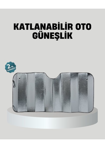 Araba Güneşliği Alüminyum Yansıtıcı Yüzeyle Etkili Isı Koruması - SB001M-47XS37