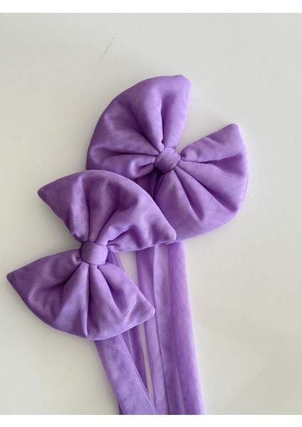 Lila Fiyonk Seti, Cibinlik Aksesuarı, Kurdele