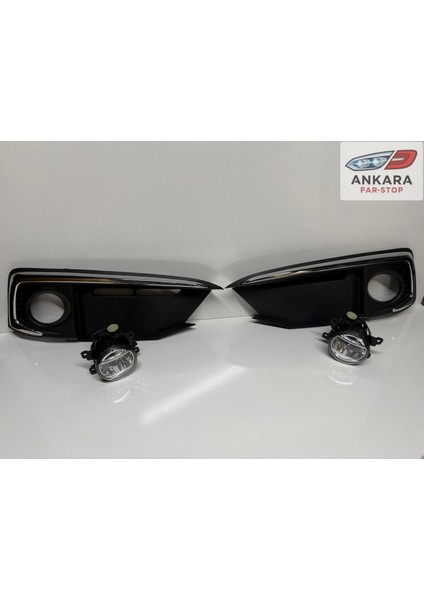 Honda Civic Fc5 2019-2021 Makyajlı Kasa Sis Lamba ve Kapak Takımı (Krom Tip-Ön Sağ-Sol Ledli 2 Sis-2 Kapak) fiyatları