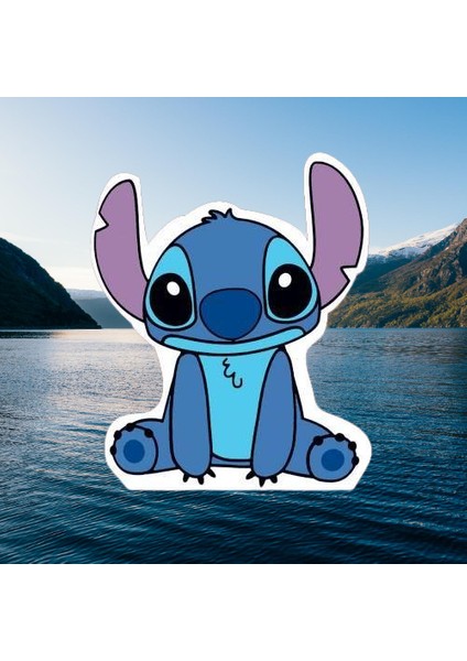 Ayaklı Pano Stitch Temalı 34 cm Lilo Stitch Doğum Günü Masa Dekoru- Çocuk Odası Süsü indirimleri