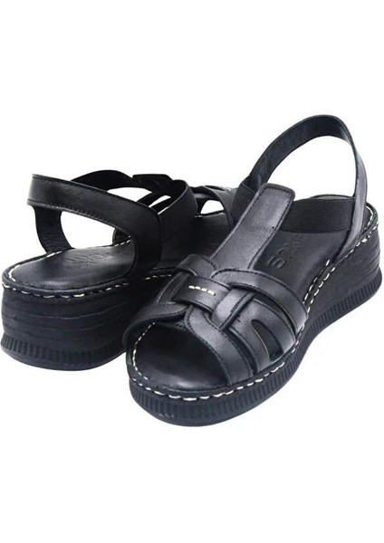 24028801Y Kadın Sandalet Ayakkabı Sıyah Ç modelleri