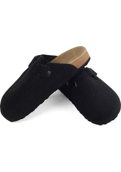 Kadın Mantar Taban Keçeli Günlük Önü Kapalı Ev Terliği Terlik fiyatları