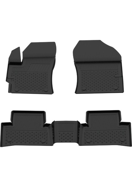 Toyota CH-R 1 2016-2020 Uyumlu SAHLER Araca Özel 4.5D Havuzlu Oto Paspas - C-HR