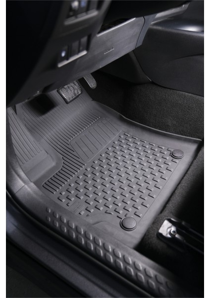 Toyota CH-R 1 2016-2020 Uyumlu SAHLER Araca Özel 4.5D Havuzlu Oto Paspas - C-HR