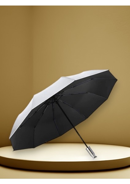 Şık ve Dayanıklı Gümüş Renkli Şemsiye, Tarzınıza Zarif Dokunuş Sağlar fiyatları