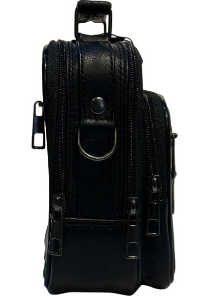 Erkek Hakiki Deri Yatay Siyah Büyük Boy El Çantası fiyatları