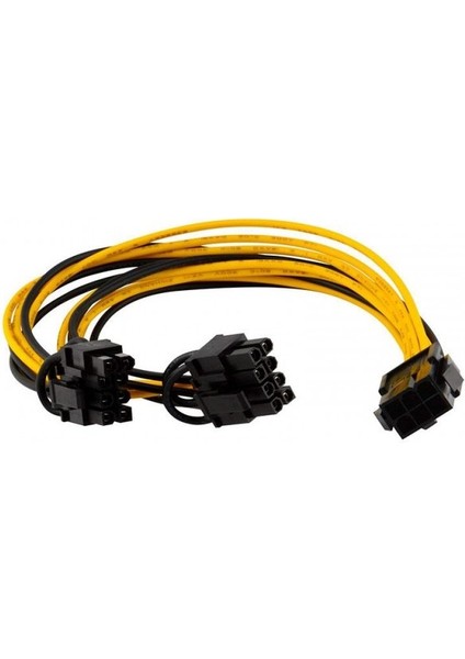 6 Pin Pcıe To 2x6 + 2 Pin (6 Pin / 8 Pin) Gpu Power Güç Kablosu fiyatları