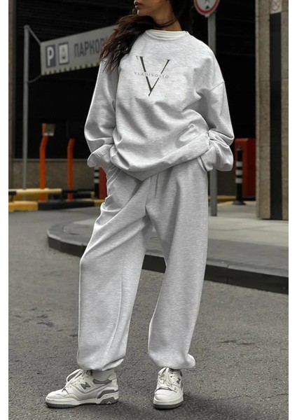 Süper Yüksek Bel Paçası Lastikli 2 Iplik Ekstra Bol Kalıp Baggy Oversize Büyük Beden Eşofman Altı modelleri