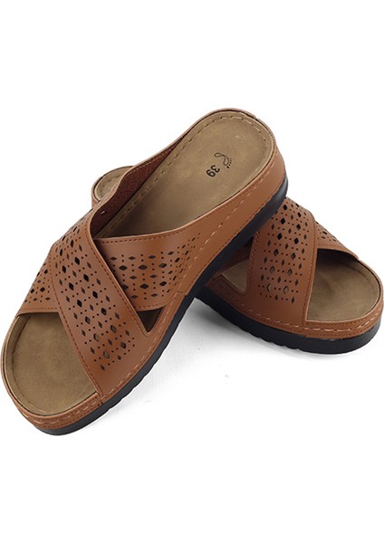 Kadın Ortopedik Taban Çift Bantlı Rahat Anne Terliği Ev Terliği Terlik modelleri